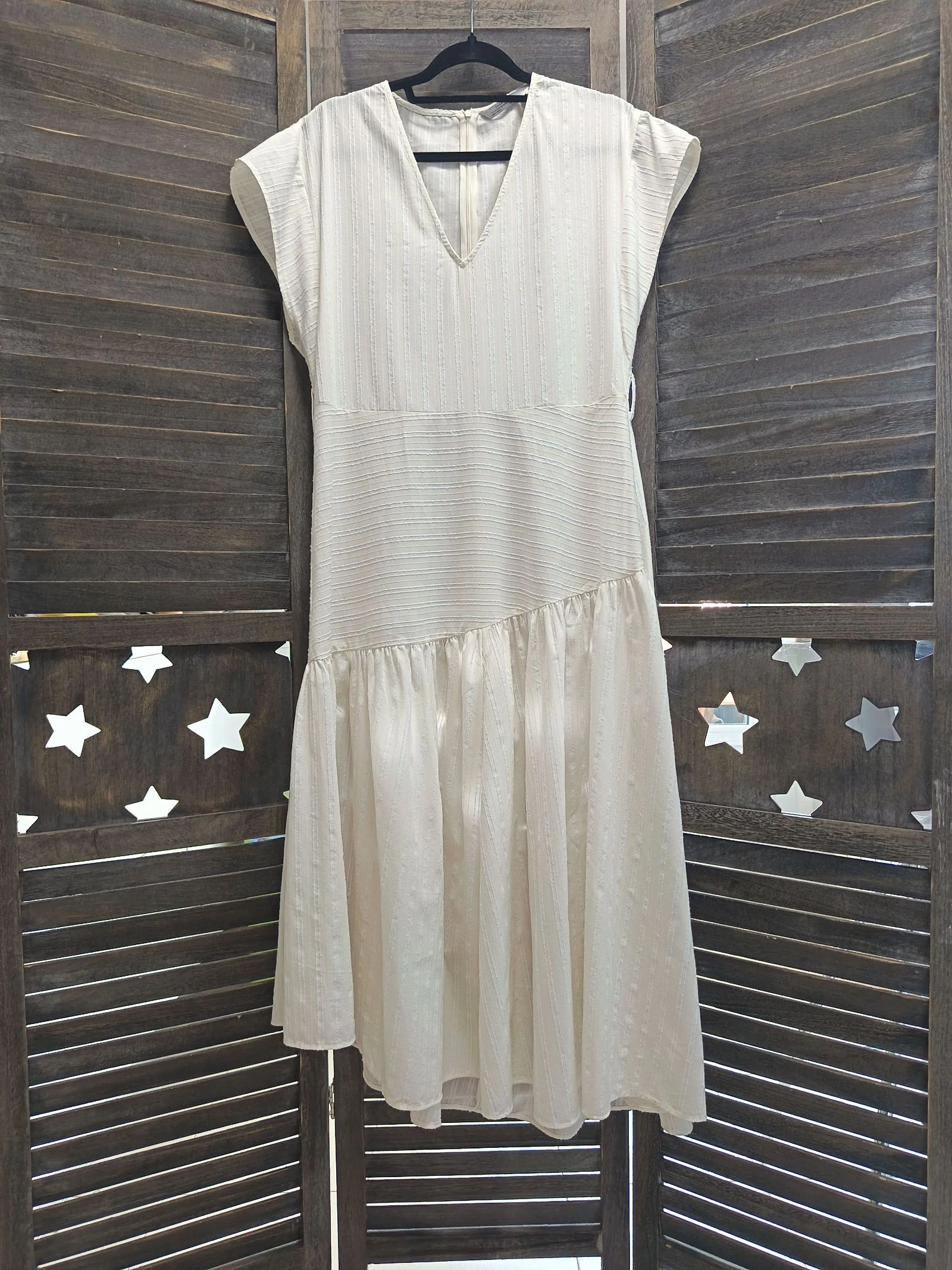 Vestido Volante Asimétrico ♡ ZARA * Talla L – photo 5